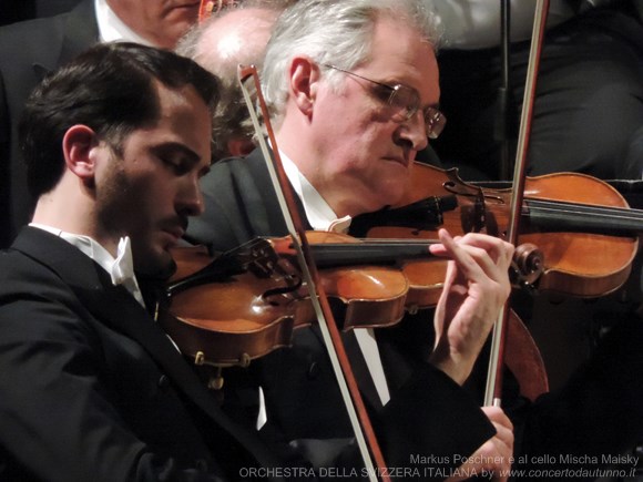 Direttore Markus Poschner  cello Mischa Maisky ORCHESTRA DELLA SVIZZERA ITALIANA