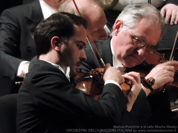 Direttore Markus Poschner  cello Mischa Maisky ORCHESTRA DELLA SVIZZERA ITALIANA