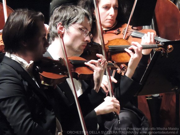 Direttore Markus Poschner  cello Mischa Maisky ORCHESTRA DELLA SVIZZERA ITALIANA