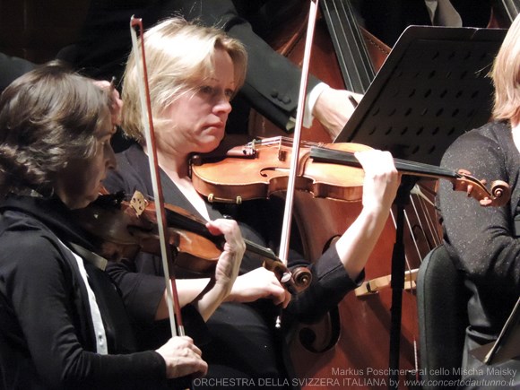 Direttore Markus Poschner  cello Mischa Maisky ORCHESTRA DELLA SVIZZERA ITALIANA