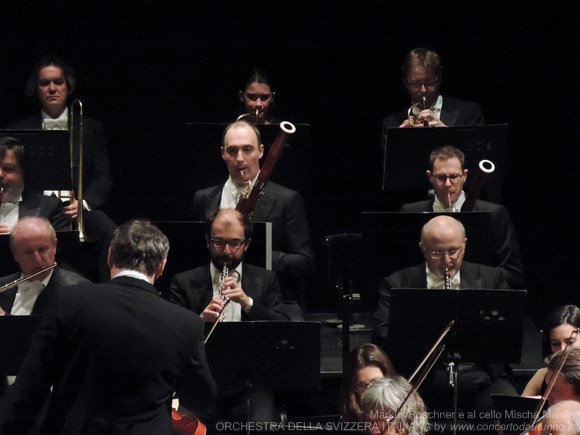 Direttore Markus Poschner  cello Mischa Maisky ORCHESTRA DELLA SVIZZERA ITALIANA