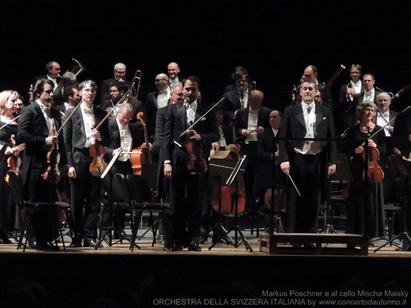 Direttore Markus Poschner  cello Mischa Maisky ORCHESTRA DELLA SVIZZERA ITALIANA