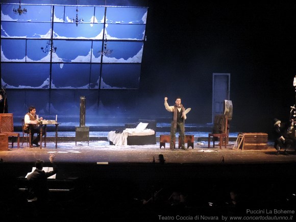 Puccini Boheme Teatro Coccia