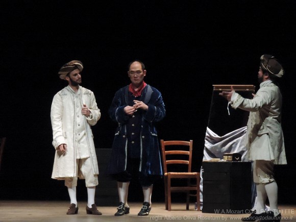 Rosetum Cosi fa tutte regia Alberto Oliva