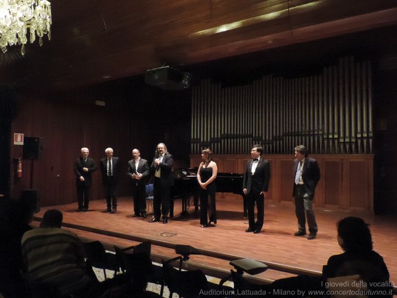 I gioved della vocalit Auditorium Lattuada Milano