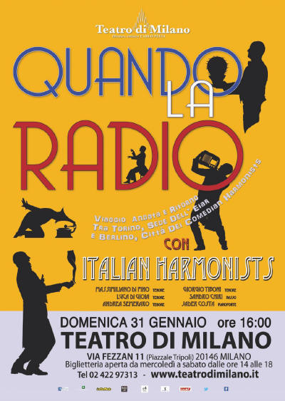 Italian Harmonists al Teatro di Milano