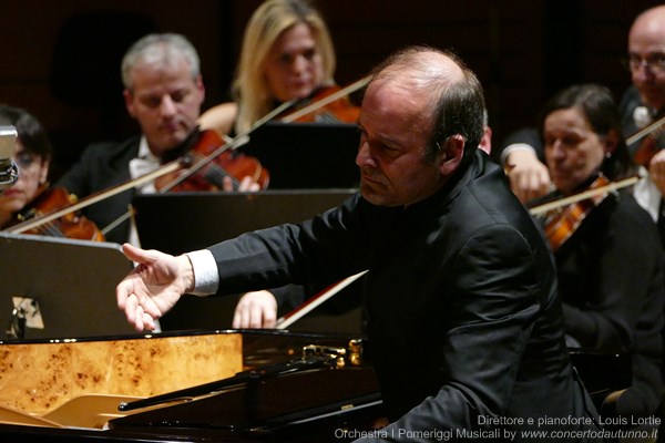 Pomeriggi Musicali  Direttore e pianoforte Louis Lortie 