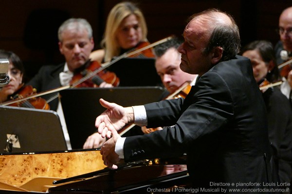Pomeriggi Musicali  Direttore e pianoforte Louis Lortie 