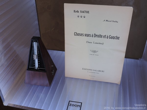 Erik Satie Vexations