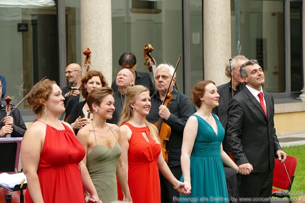 Nella foto Frida Hagman, soprano