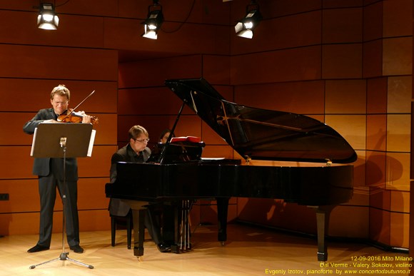 Mito 2016 Valeriy  Sokolov, violino - Evgeniy Izotov, pianoforte 