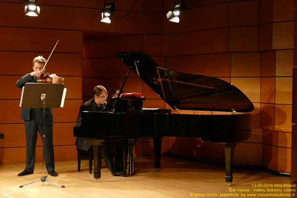 Mito 2016 Valeriy  Sokolov, violino - Evgeniy Izotov, pianoforte 