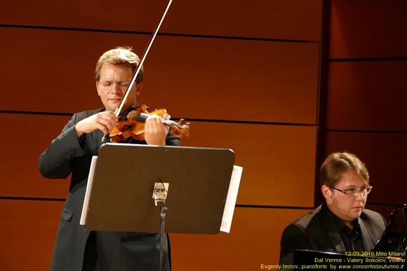 Mito 2016 Valeriy  Sokolov, violino - Evgeniy Izotov, pianoforte 