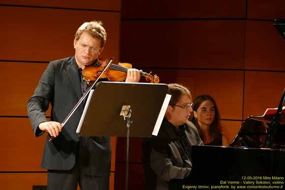 Mito 2016 Valeriy  Sokolov, violino - Evgeniy Izotov, pianoforte 