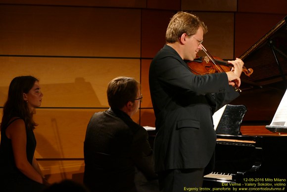 Mito 2016 Valeriy  Sokolov, violino - Evgeniy Izotov, pianoforte 