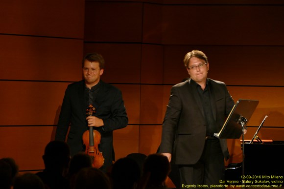 Mito 2016 Valeriy  Sokolov, violino - Evgeniy Izotov, pianoforte 