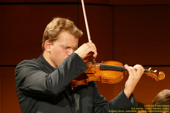 Mito 2016 Valeriy  Sokolov, violino - Evgeniy Izotov, pianoforte 