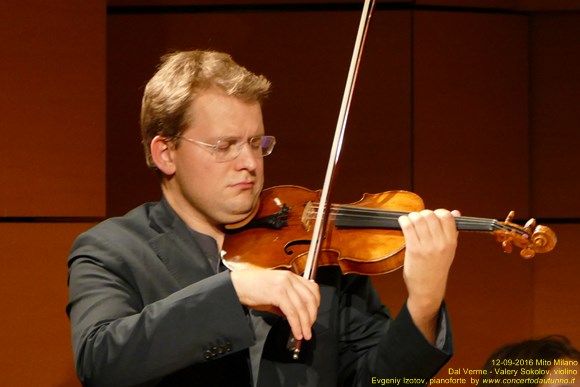 Mito 2016 Valeriy  Sokolov, violino - Evgeniy Izotov, pianoforte 