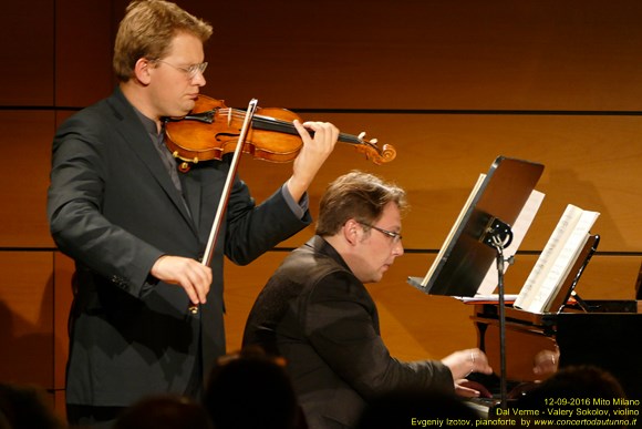 Mito 2016 Valeriy  Sokolov, violino - Evgeniy Izotov, pianoforte 