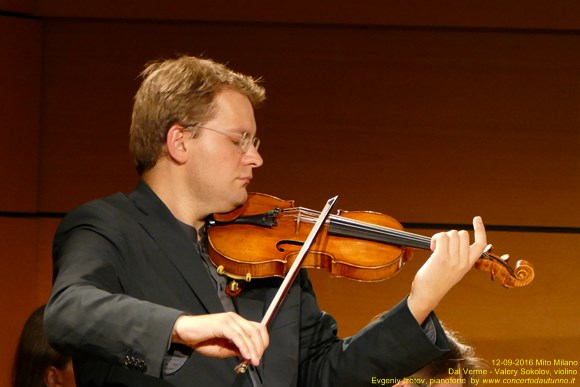 Mito 2016 Valeriy  Sokolov, violino - Evgeniy Izotov, pianoforte 