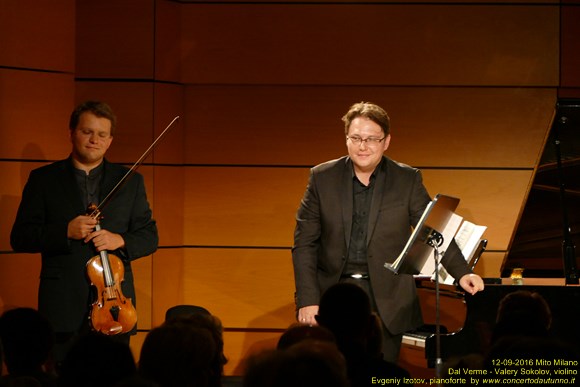 Mito 2016 Valeriy  Sokolov, violino - Evgeniy Izotov, pianoforte 