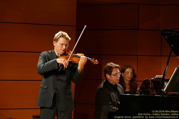 Mito 2016 Valeriy  Sokolov, violino - Evgeniy Izotov, pianoforte 