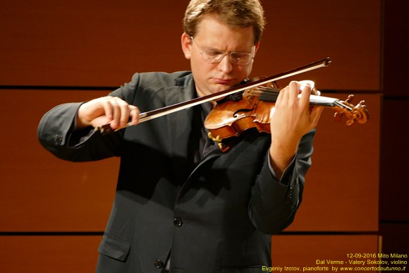 Mito 2016 Valeriy  Sokolov, violino - Evgeniy Izotov, pianoforte 