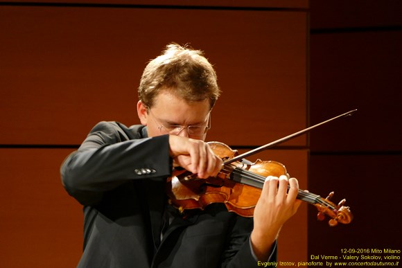 Mito 2016 Valeriy  Sokolov, violino - Evgeniy Izotov, pianoforte 