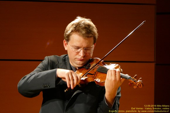 Mito 2016 Valeriy  Sokolov, violino - Evgeniy Izotov, pianoforte 