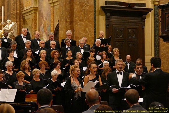 Trecate Amadeus Kammerchor Cavallaro