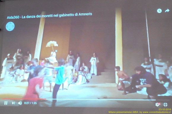 Coccia a Milano presenta AIDA