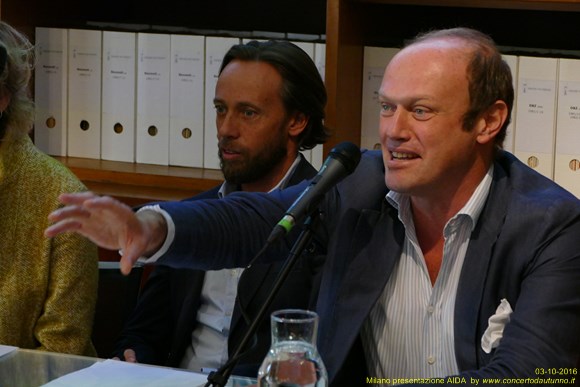 Coccia a Milano presenta AIDA