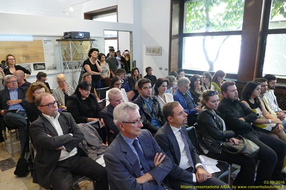 Coccia a Milano presenta AIDA