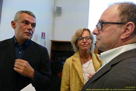Coccia a Milano presenta AIDA