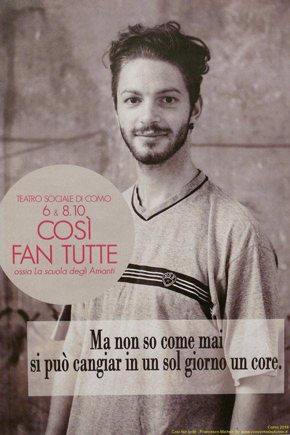 Como 2016 Cos fan tutte Francesco Micheli