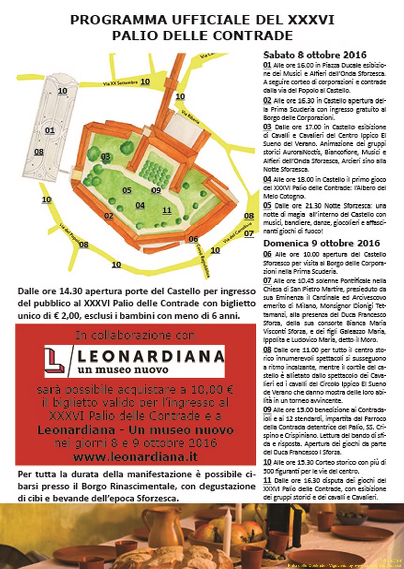 Palio delle Contrade 2016 Vigevano