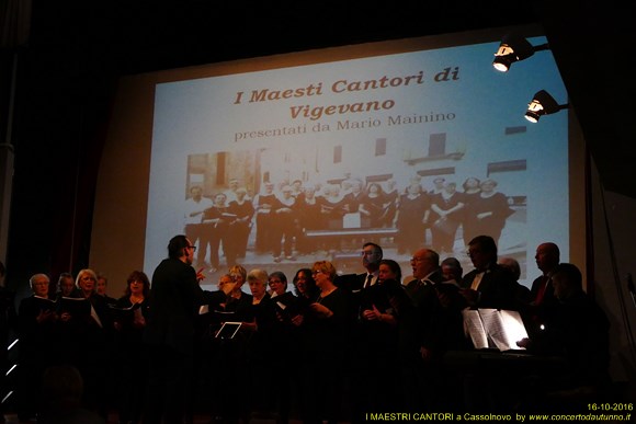 Maestri Cantori di Vigevano 2016 a Cassolnovo