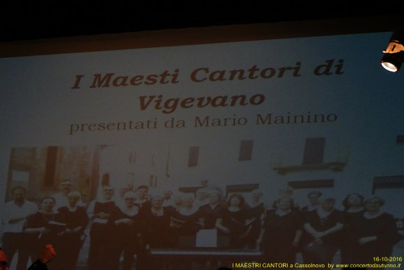 Maestri Cantori di Vigevano 2016 a Cassolnovo