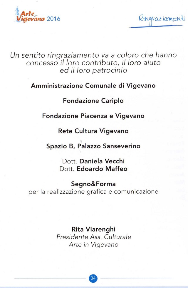 Arte in Vigevano 2016