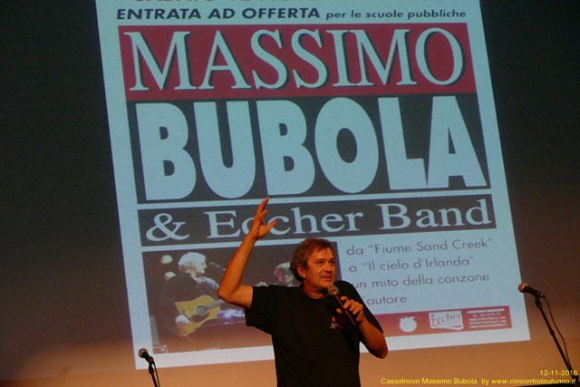 Massimo Bubola a Cassolnovo