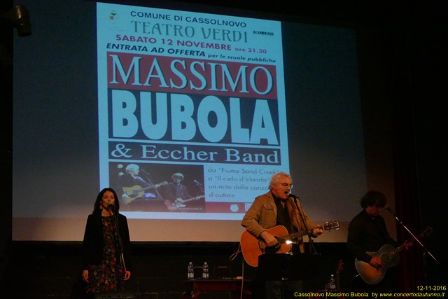 Massimo Bubola a Cassolnovo