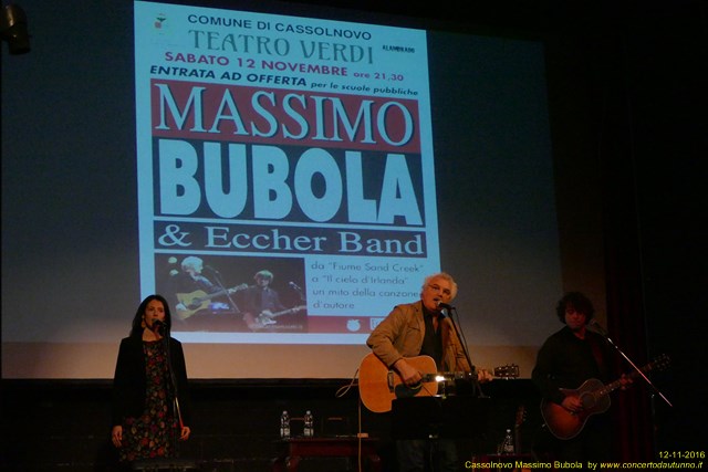 Massimo Bubola a Cassolnovo