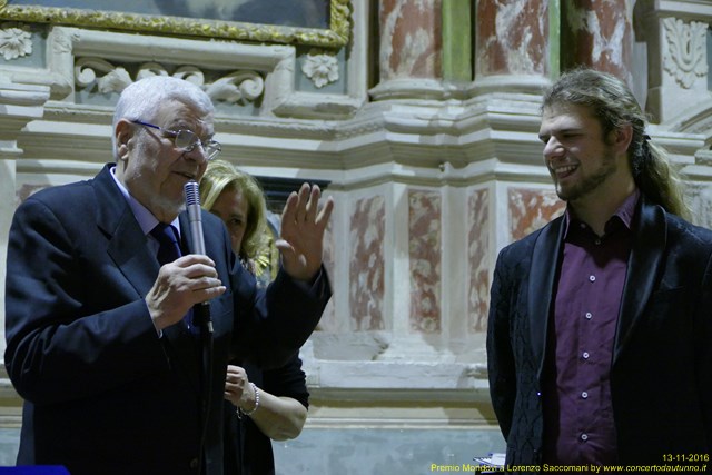 Premio Lirico Mondovi 2016 Saccomani