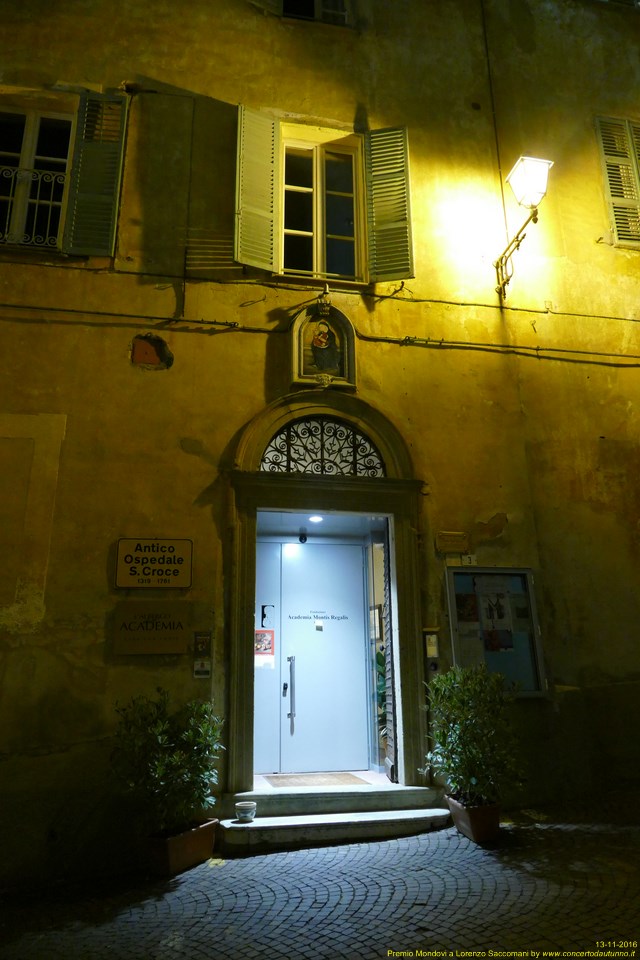 Premio Lirico Mondovi 2016 Saccomani