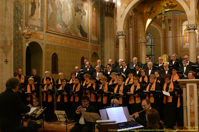 Concerto di Natale Corale San Gaudenzio Gambol