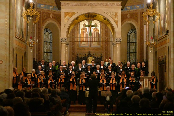 Concerto di Natale Corale San Gaudenzio Gambol