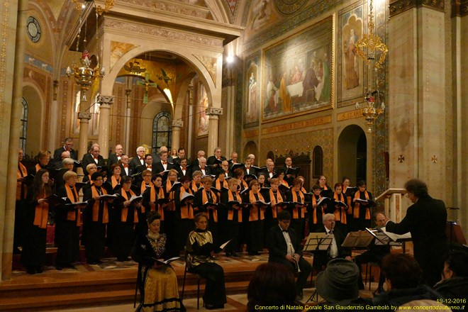 Concerto di Natale Corale San Gaudenzio Gambol