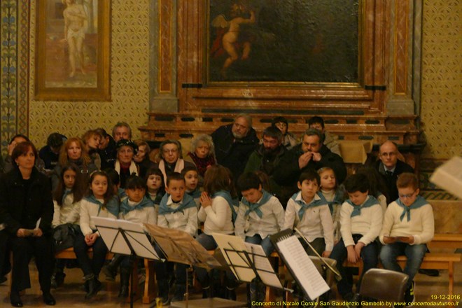 Concerto di Natale Corale San Gaudenzio Gambol