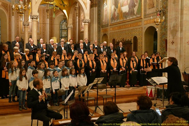 Concerto di Natale Corale San Gaudenzio Gambol