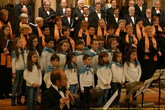 Concerto di Natale Corale San Gaudenzio Gambol